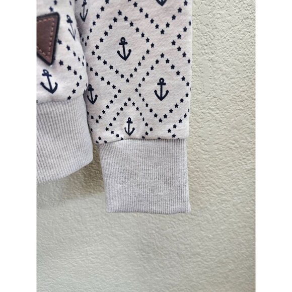 Naketano Women's Sweatshirt Hooded XL Nautical Asymmetric - Picture 6 of 10